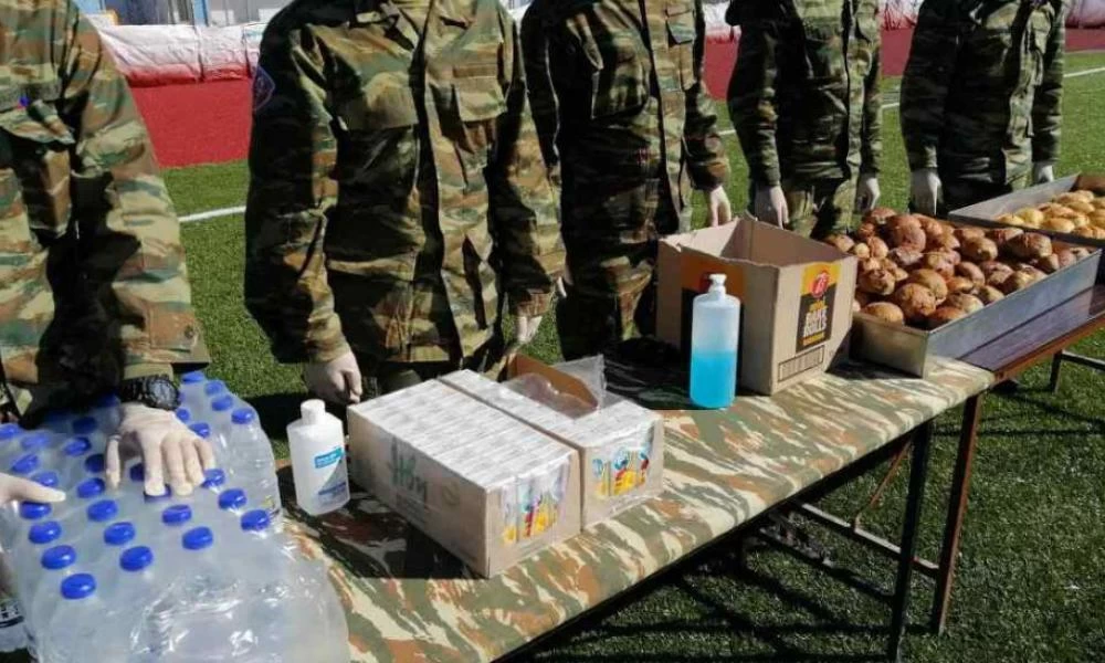 Σεισμός στη Σάμο: Οι Ένοπλες Δυνάμεις στο "πληγωμένο" νησί
